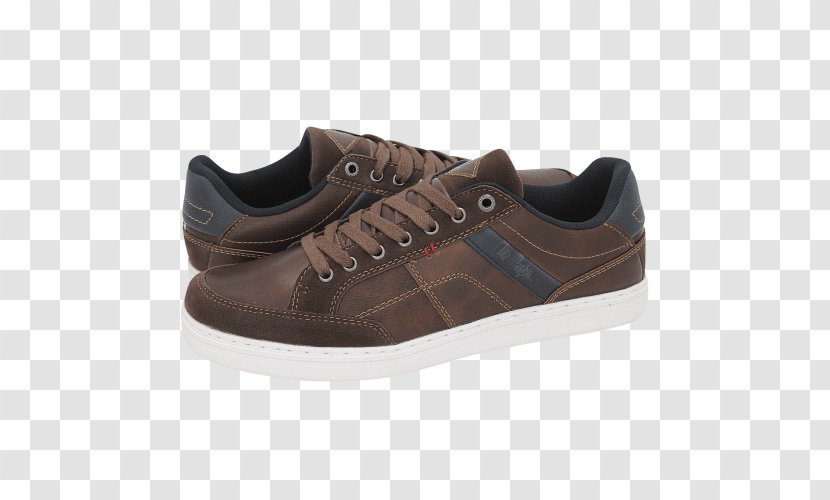 Sneakers Skate Shoe Suede Leather - Brown - Boot Transparent PNG