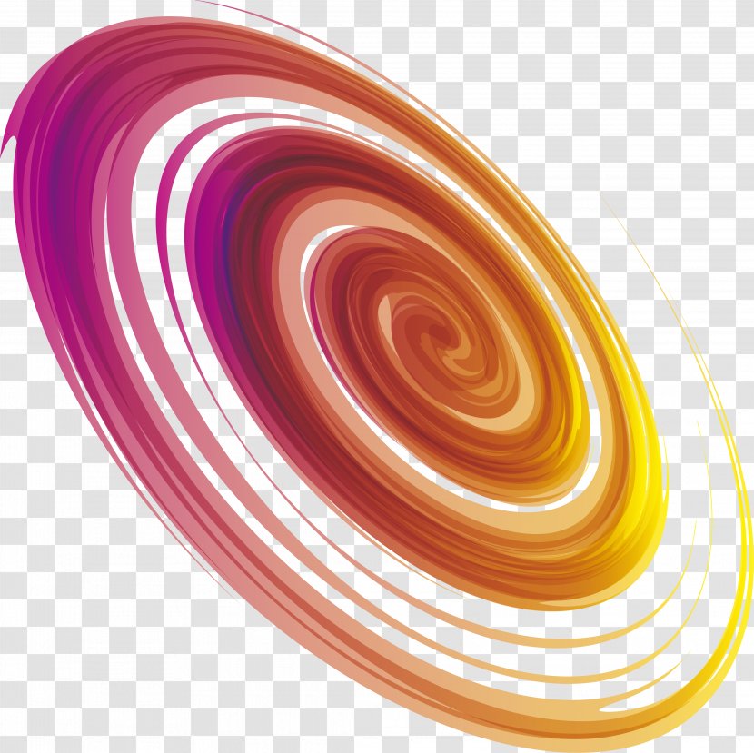 Vortex Euclidean Vector Universe Icon - Tourbillon - Cosmic Profile Transparent PNG