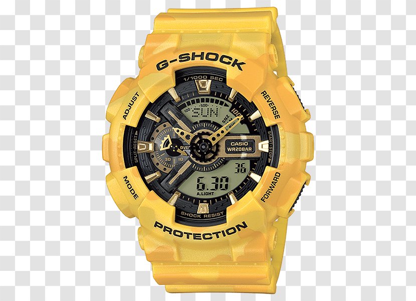 G-Shock Shock-resistant Watch Casio Antimagnetic Transparent PNG