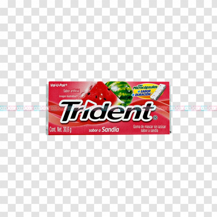 Chewing Gum Trident - Ink Psd Material Transparent PNG