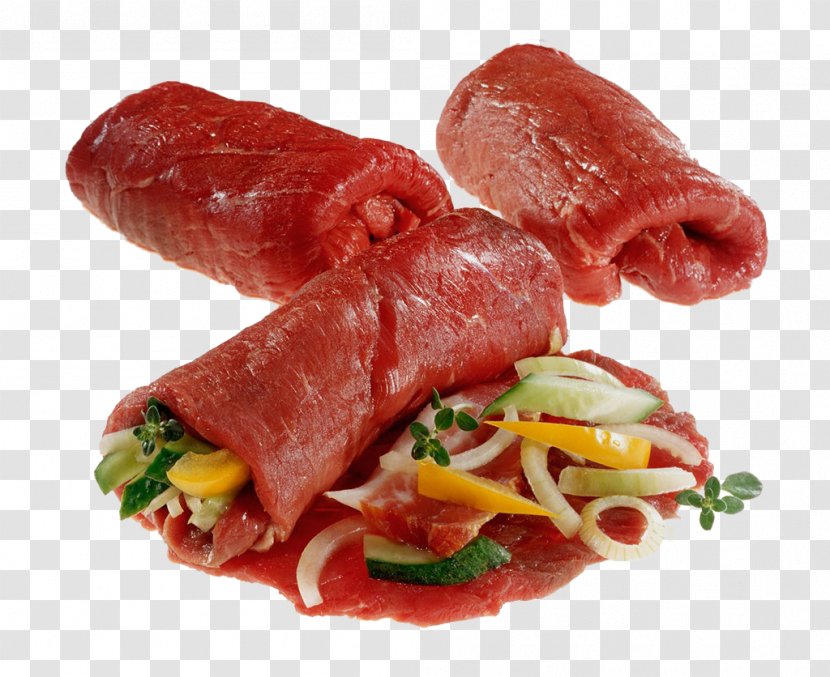 Cattle Meatloaf Bresaola Ham Red Meat Transparent PNG