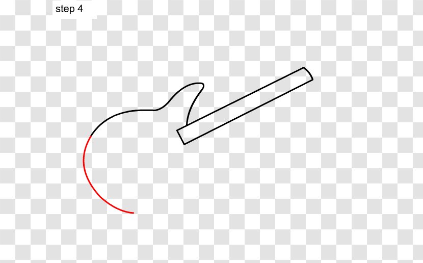 Line Angle Point - Diagram - Guitar Drawing Transparent PNG