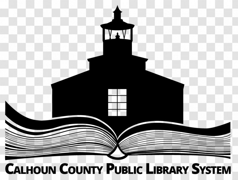 Calhoun County Public Library Central West Mahan Street - Logo - Black Transparent PNG