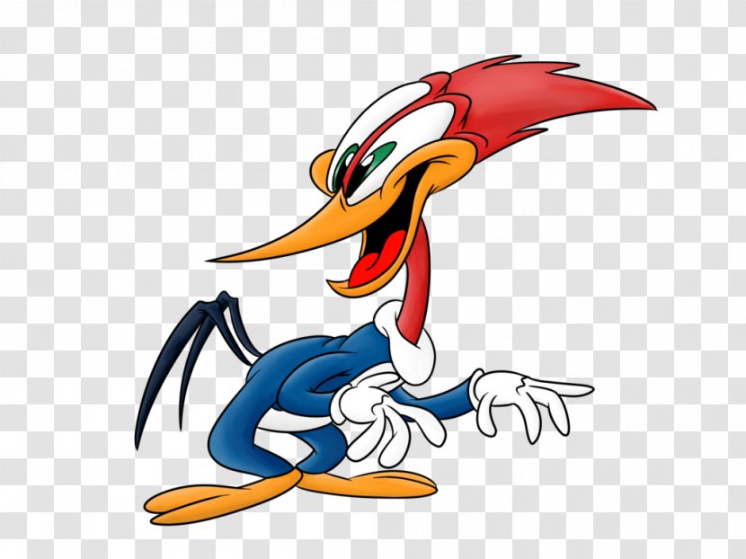 Woody Woodpecker Racing Bugs Bunny - Walter Lantz - Animation Transparent PNG