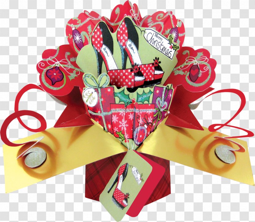 Gift Greeting & Note Cards Christmas Card Pop-up Book - Popup - Shoes Transparent PNG