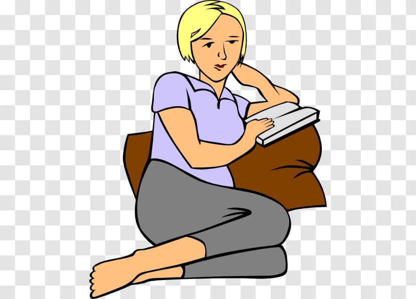 Reading Mind Clip Art - Cartoon - Animated Clipart Transparent PNG