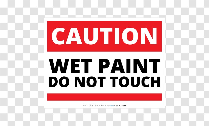 Wet Floor Sign Clip Art - Painting - Do Not Urinate Everywhere Transparent PNG