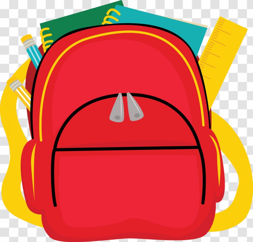 School Bag Backpack Clip Art Transparent PNG