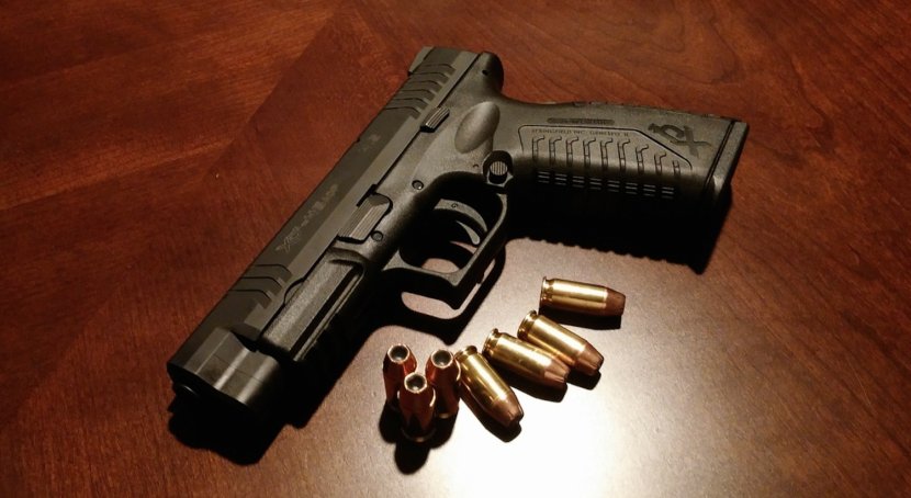 Firearm Handgun Ammunition Pistol Bullet - Revolver Transparent PNG