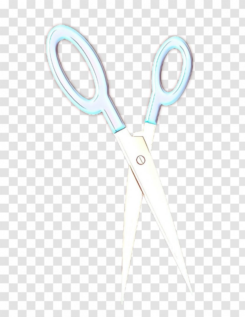 Hair Cartoon - Scissors - Plastic Office Instrument Transparent PNG