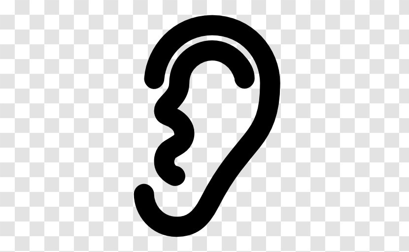 Hearing Symbol - Head - Human Ear Transparent PNG