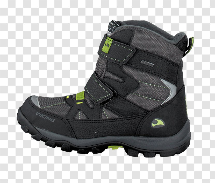 Snow Boot Hiking Shoe Walking - Black Charcoal Transparent PNG