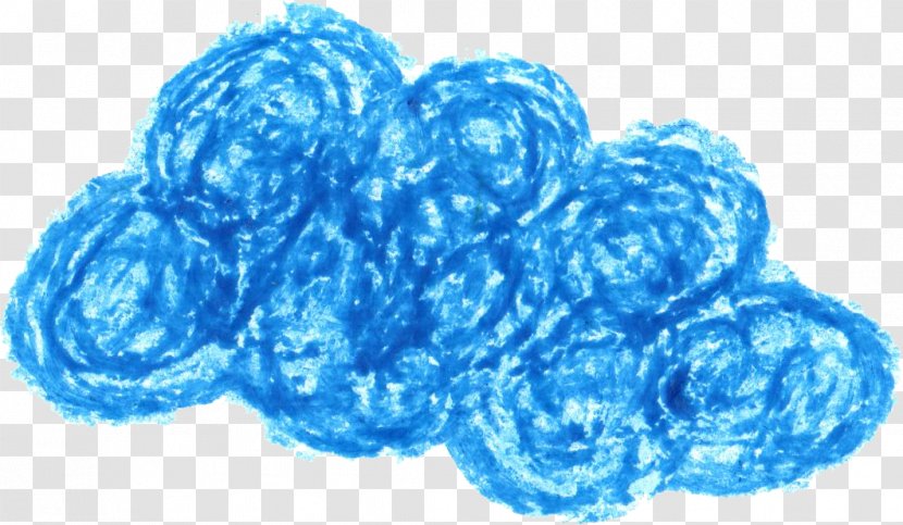 Crayon Drawing Watercolor Painting Cloud Computing - Microsoft Azure - Doodle Transparent PNG