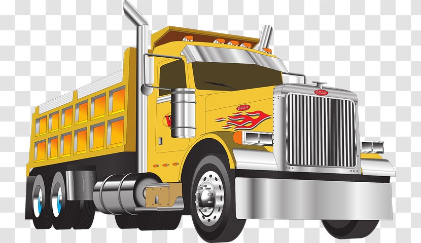 Car Background - Dump Truck - Wheel Model Transparent PNG