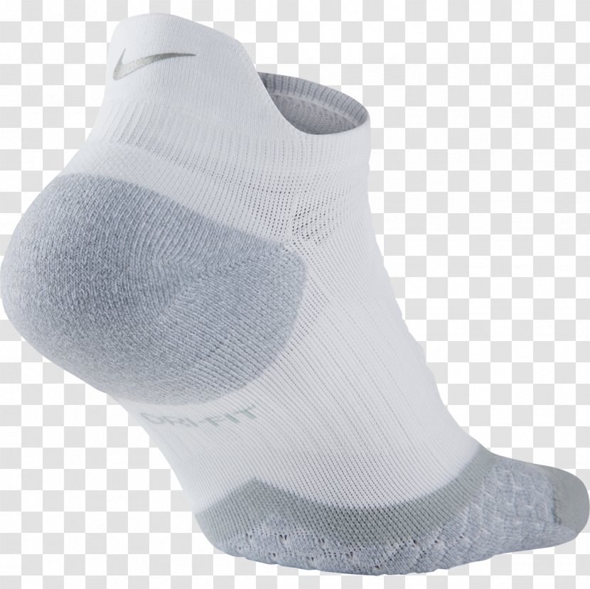 Sock Nike White Just Do It Reebok - Running Transparent PNG