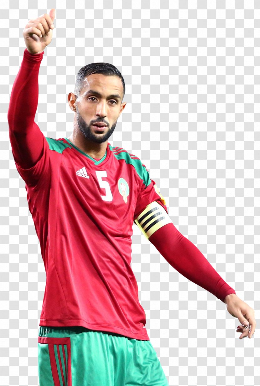 Medhi Benatia Morocco National Football Team Player - Jersey Transparent PNG