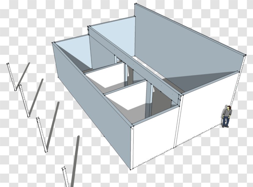 House Line Daylighting Angle - Load-bearing Transparent PNG