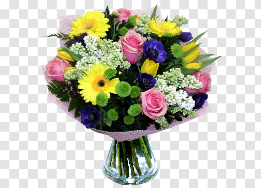 Flower Bouquet Russia Floral Design Cut Flowers - Bright Colors Transparent PNG