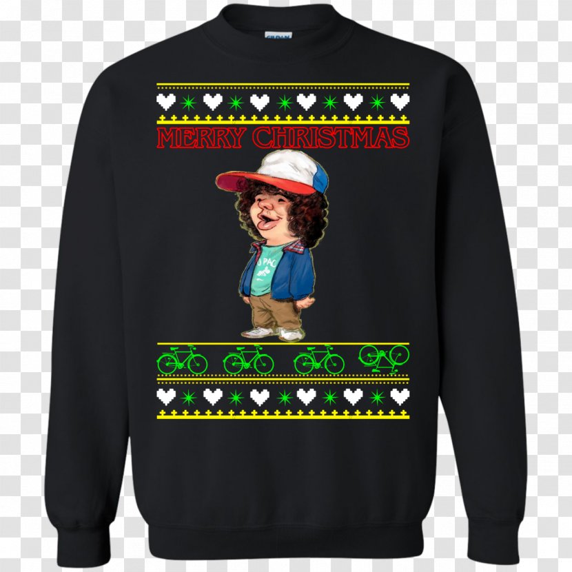 T-shirt Christmas Jumper Sweater Hoodie - Gildan Activewear Transparent PNG