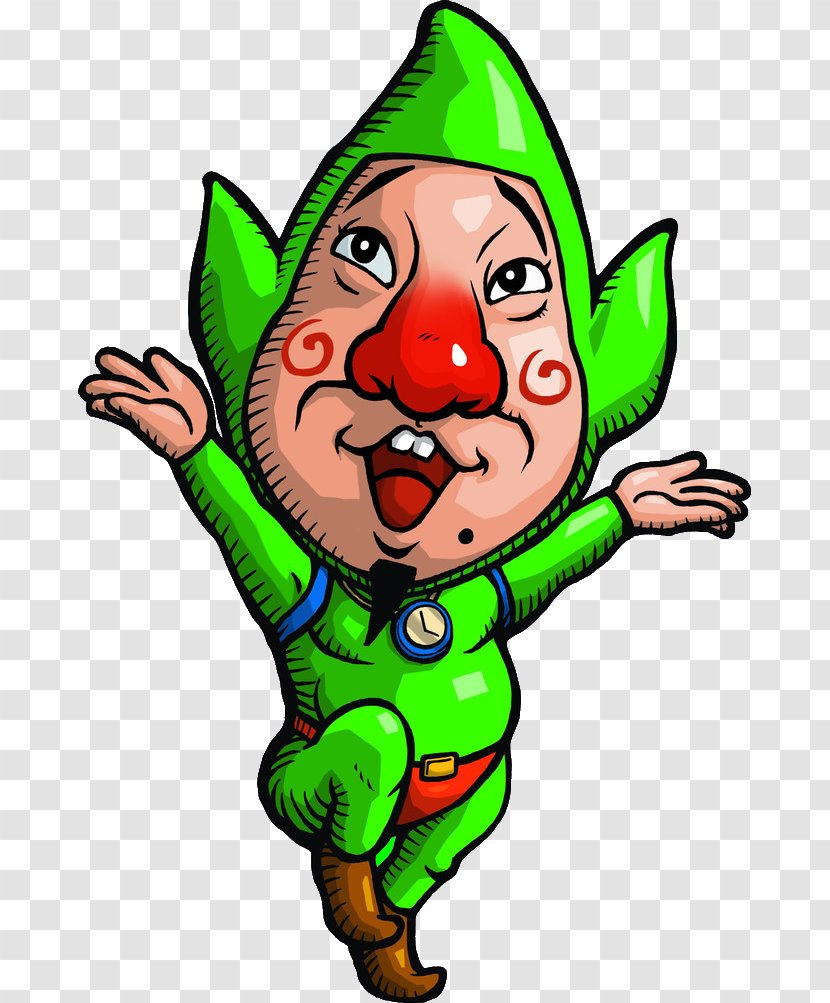 Freshly-Picked Tingle's Rosy Rupeeland Irodzuki Tingle No Koi Balloon Trip The Legend Of Zelda: Wind Waker Fight - Characters Zelda - Rupee Transparent PNG