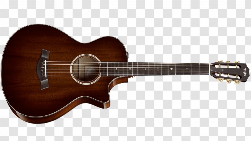 Taylor Guitars Twelve-string Guitar Acoustic-electric Fret Cutaway - Silhouette - Acoustic Transparent PNG