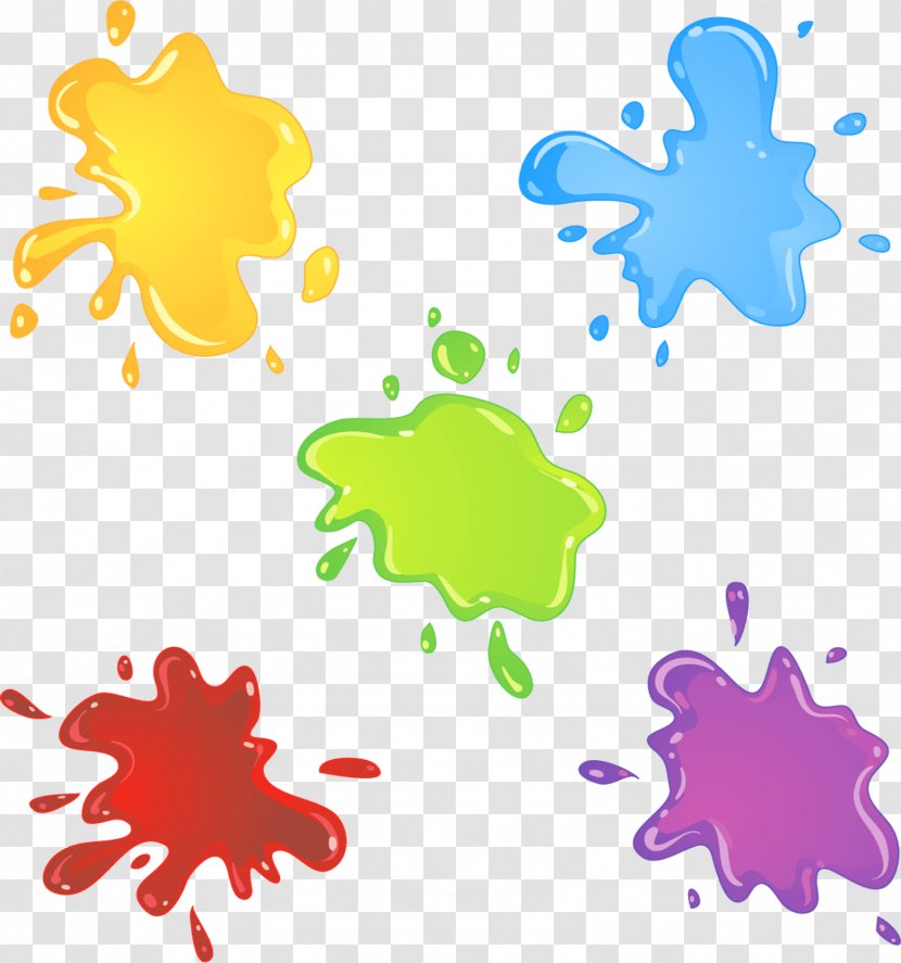 Microsoft Paint Ink Clip Art - Petal Transparent PNG