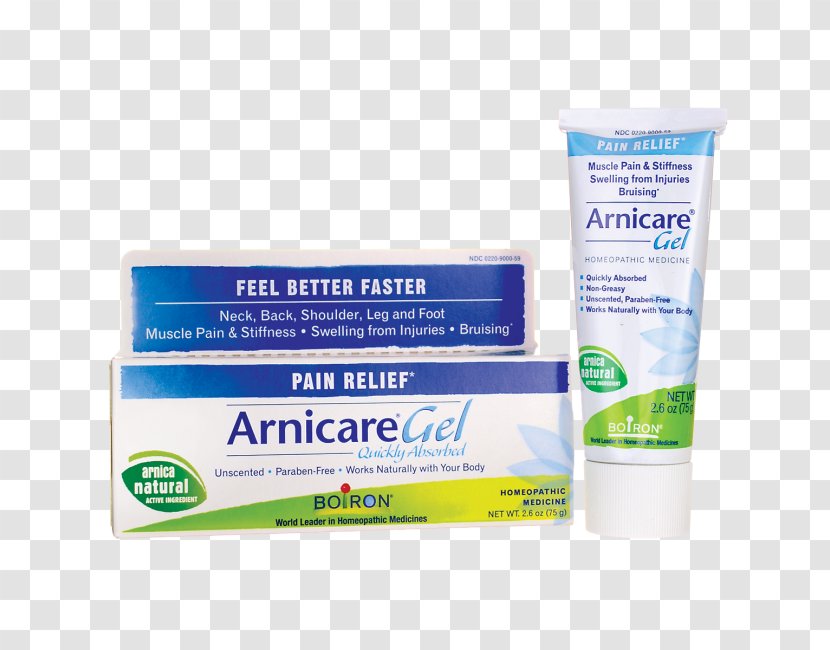 Arnicare Cream, 2.5 Ounce Mountain Arnica Homeopathy Gel - Enhance Strength Transparent PNG