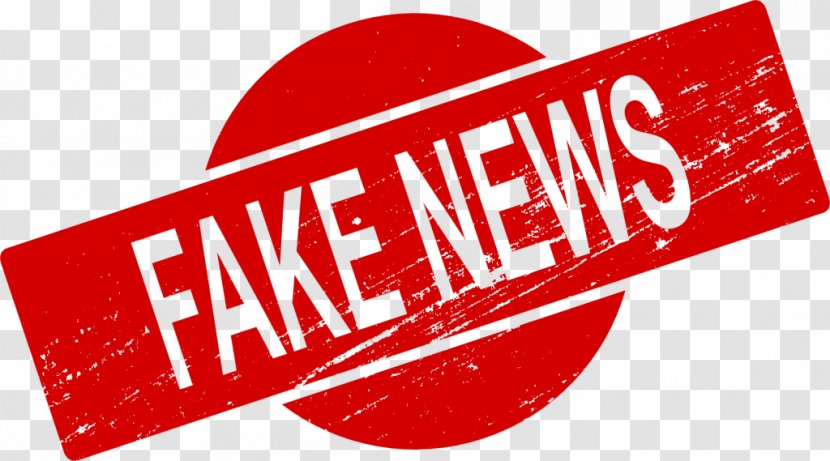 Fake News - Red - Newspaper Transparent PNG