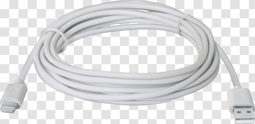 Lightning Apple USB Electrical Cable 8P8C - Usb Transparent PNG