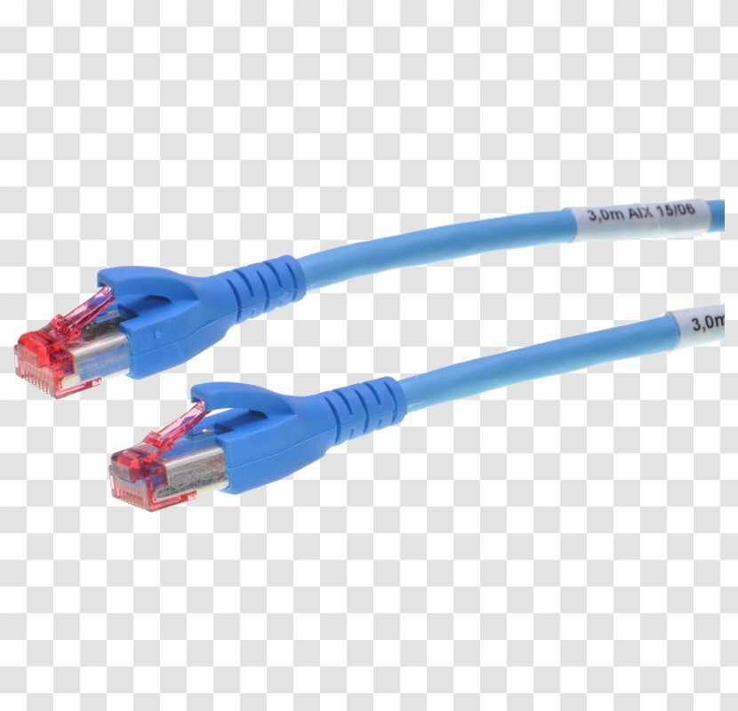 Electrical Connector Class F Cable Câble Catégorie 6a Twisted Pair - Category 6 - Usb Transparent PNG
