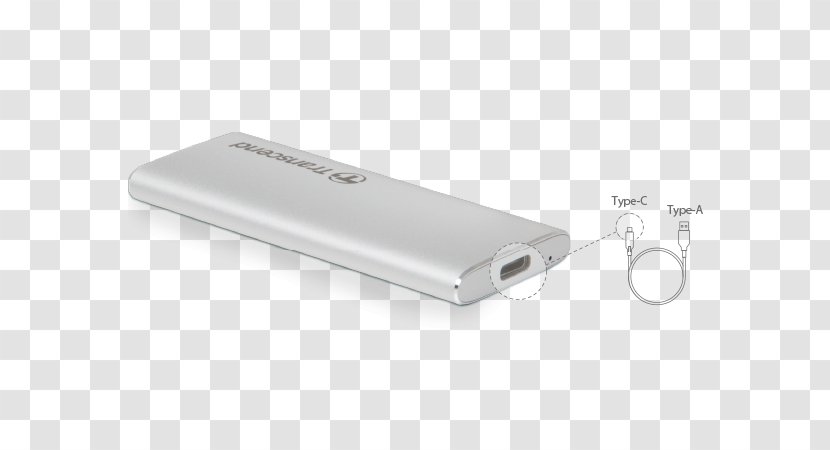 USB Flash Drives M.2 Solid-state Drive USB-C - Computer Transparent PNG