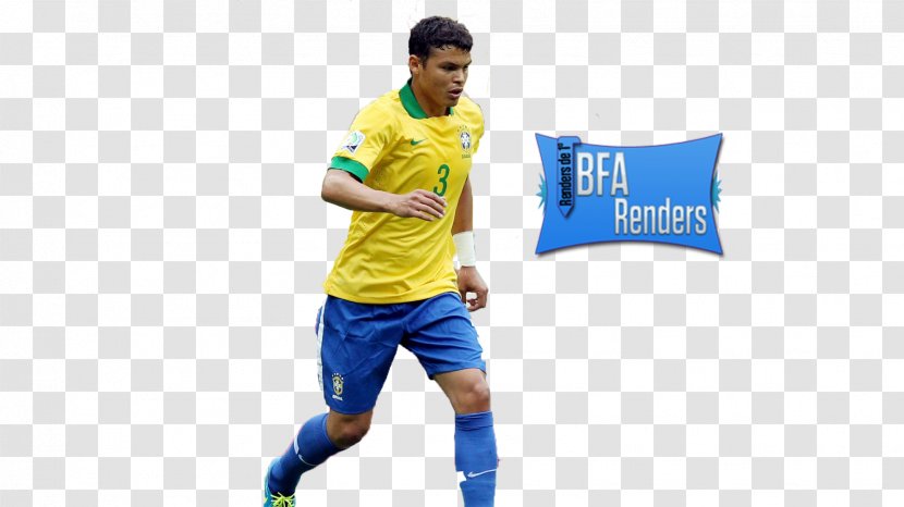 Football Player Desktop Wallpaper Team Sport Brazil - Electric Blue Transparent PNG