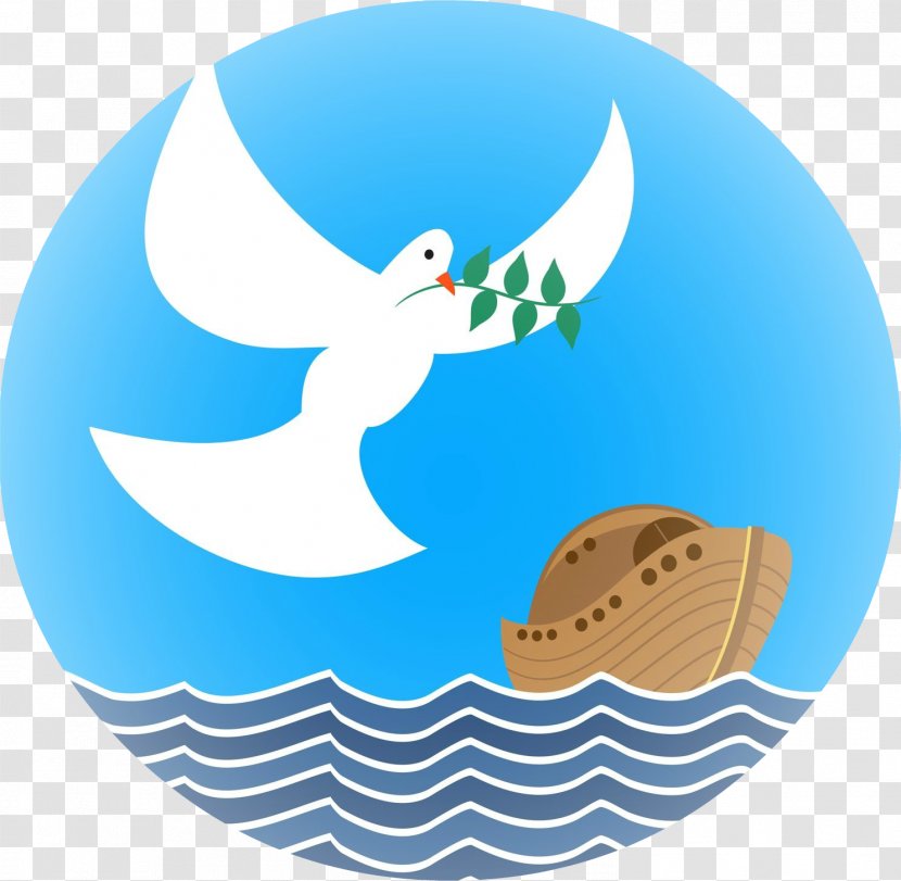 Bible Doves As Symbols Noah's Ark Flood Myth - Genesis Narrative - Symbol Transparent PNG
