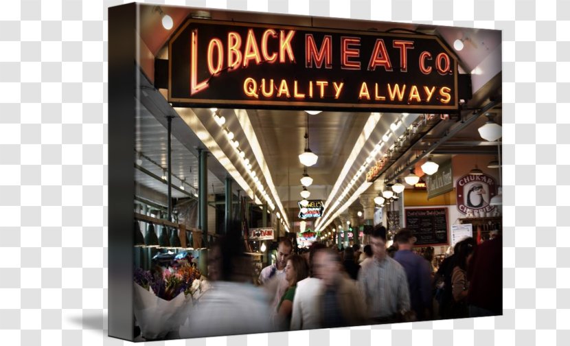 Pike Place Market Brand City Location Seattle - Meat In Kind Transparent PNG