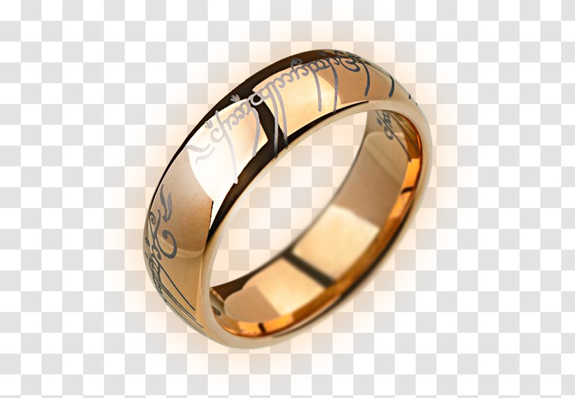 One Ring Sauron Frodo Baggins The Lord Of Rings - Metal Transparent PNG