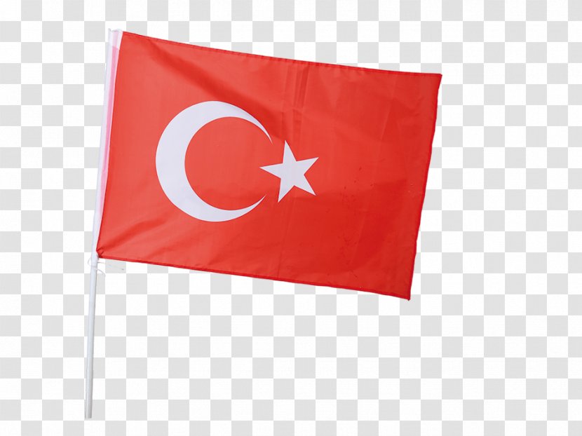 Flag Patch Of Turkey Embroidered - Red Transparent PNG