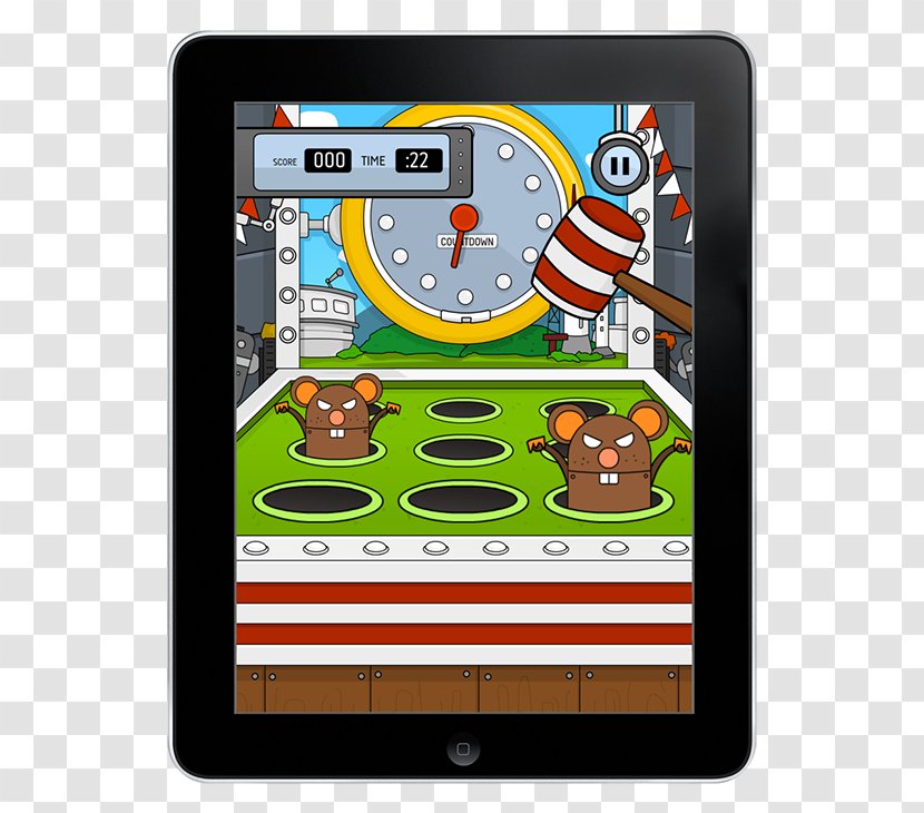 Telephony Electronics Animated Cartoon Google Play Video Game - Whack A Mole Transparent PNG