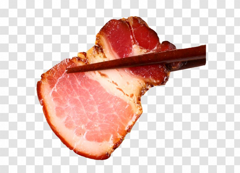 Ham Back Bacon Capocollo Meatloaf - Flower - A Transparent PNG
