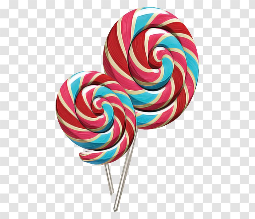 Lollipop Stick Candy Confectionery Hard - Spiral Food Transparent PNG
