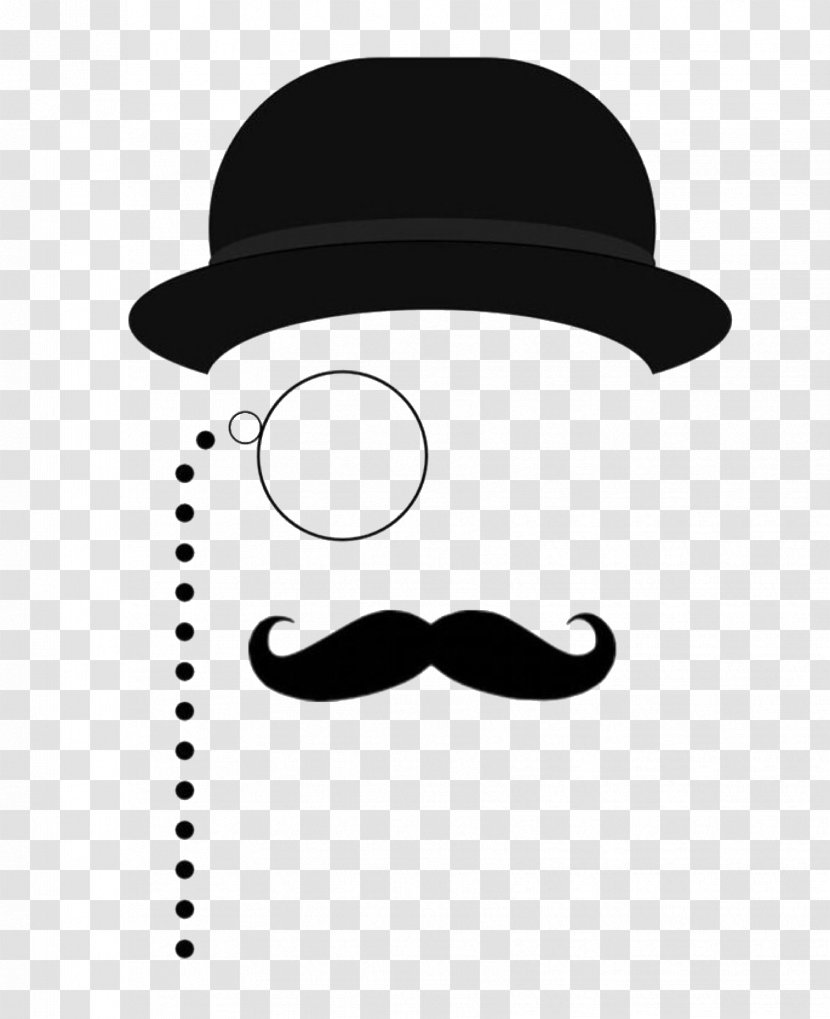 Sticker Hat Video Kharashein - Fedora - Moustache And Transparent PNG
