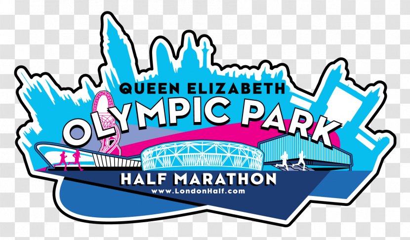 London Stadium Brand Clip Art Logo Recreation - Running - Marathon Tracker Transparent PNG