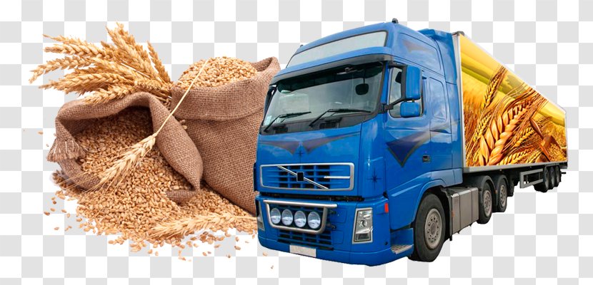 Rail Transport Grain Транспортировка Cereal - Trailer Truck - Rice Field Workers Transparent PNG