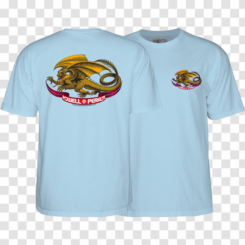 T-shirt Powell Peralta Skateboarding - Active Shirt Transparent PNG