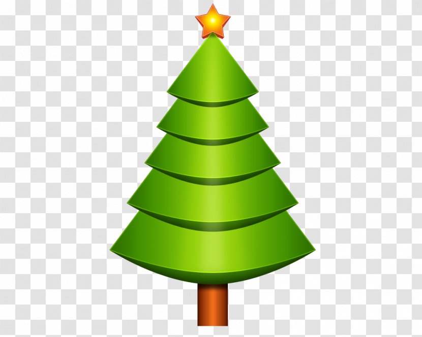 Christmas Tree Gift - Conifer - Green Transparent PNG