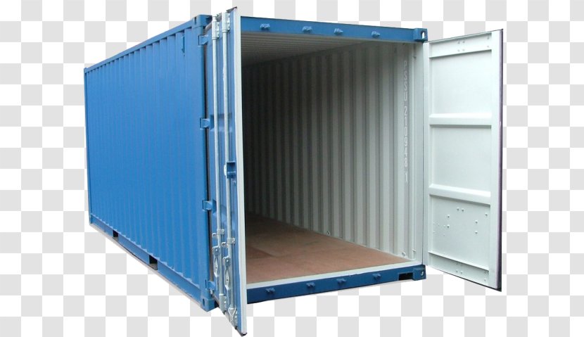 Intermodal Container Shipping Freight Transport - Twentyfoot Equivalent Unit Transparent PNG
