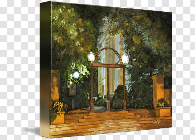 UGA Arch Painting Imagekind Art Picture Frames - Uga Transparent PNG
