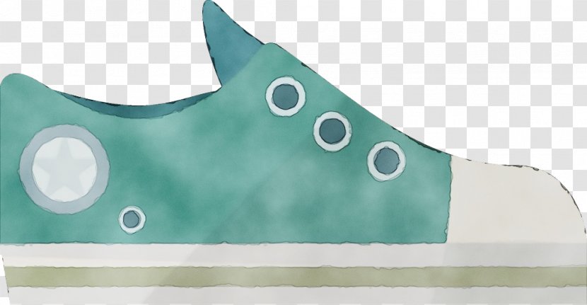Green Aqua Turquoise Footwear - Paint Transparent PNG