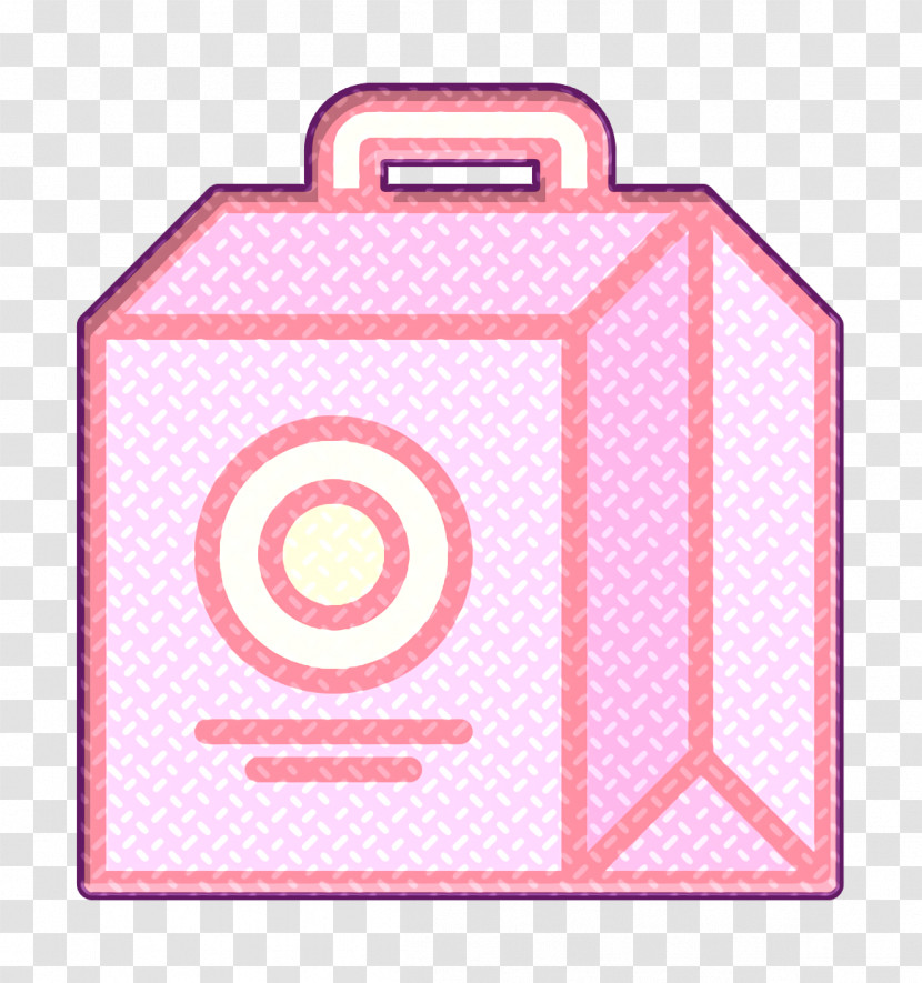 Lunch Box Icon Fast Food Icon Gable Icon Transparent PNG