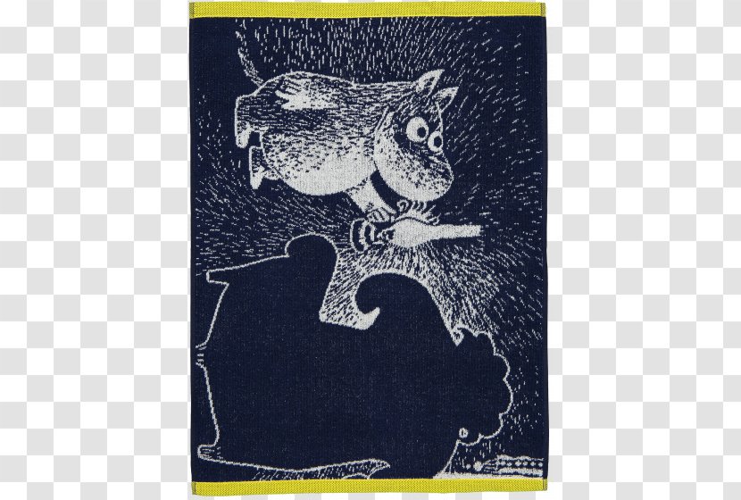 Towel Moomintroll Paper Moomins Ancestor - Organism - Finlayson Transparent PNG