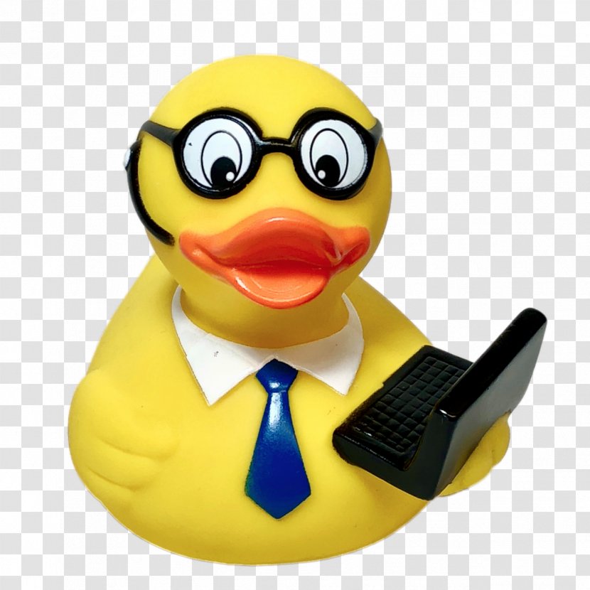 Rubber Duck Toy Natural Plastic - Geek Transparent PNG